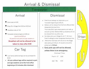 Arrival & Dismissal